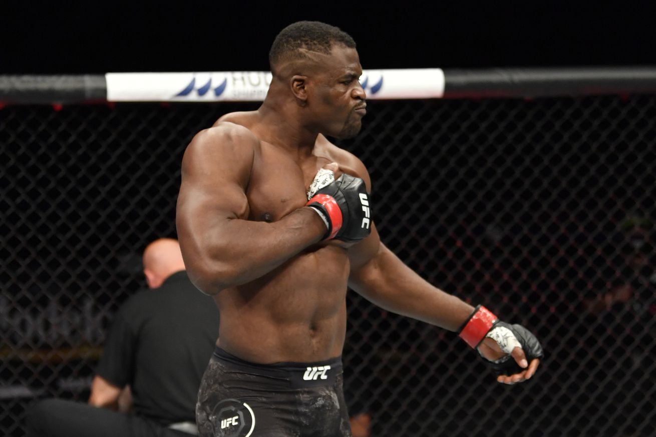 francis ngannou figure
